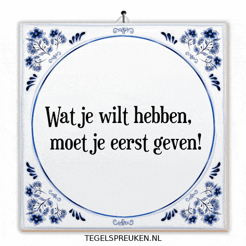 Spreuk Trots GIF by Tegelspreuken.nl
