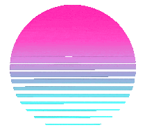 Den Haag Vintage Sticker by GoStijn