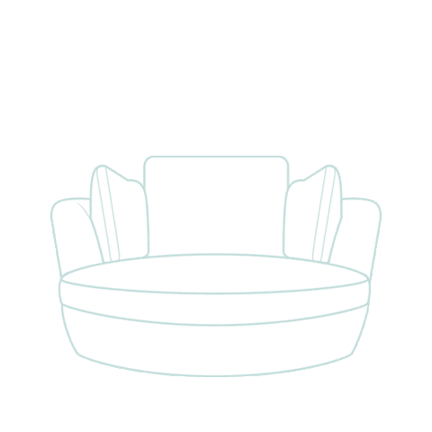 Snuggle Sticker by Plush - Think Sofas