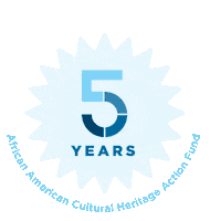 Five Years Sticker by National Trust for Historic Preservation