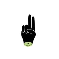 Finger Gesture Sticker by laatAS