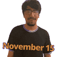 November 15 Sticker