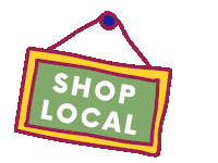 Shop Local Sticker by Small Biz LB