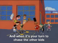 hey arnold nick splat GIF