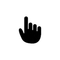 Black And White 3D Sticker