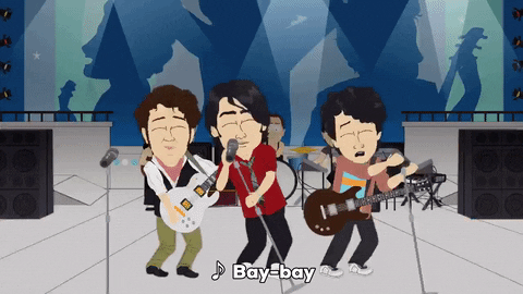 jonas brothers dancing GIF by South Park 