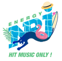 summer radio Sticker by NRJ Finland Oy