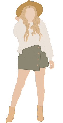AdelineClothing fashion blogger boutique ceo Sticker