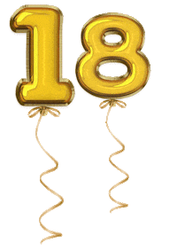 Birthday Balloons Sticker