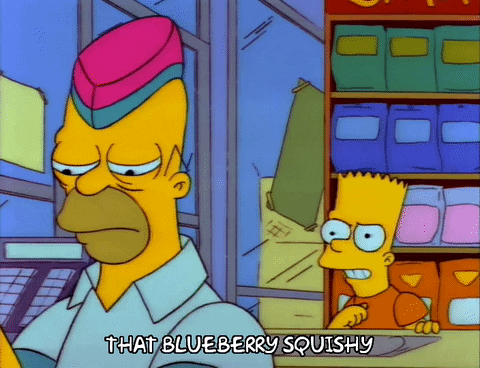 Tired Season 3 GIF by The Simpsons