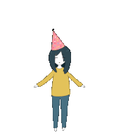 celebrate happy birthday Sticker