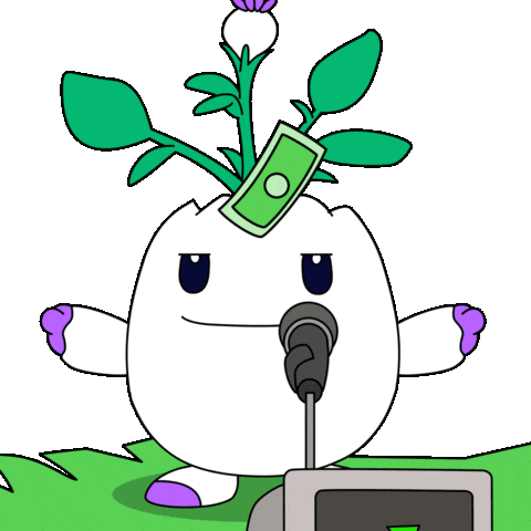 Make It Rain Money Sticker by Magic Eden