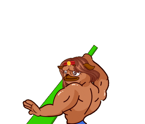 Conan The Barbarian Crypto Sticker by BigBrains