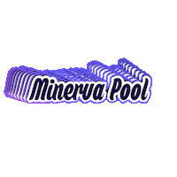 MinervaPools summer pool swimming sommer Sticker