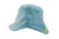 TOOCOOLFORFUR blue hat bucket toocoolforfur Sticker