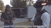 TalkNShop wwe wrestling aew suspicious GIF