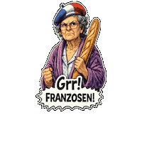 Mood Baguette Sticker