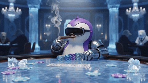 To The Moon Crypto GIF by Mecha Pengu