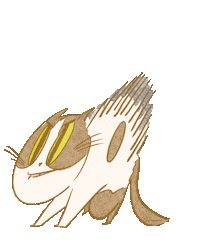 Angry Cat Sticker