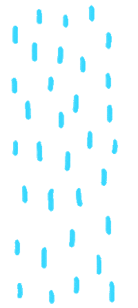 rain confetti Sticker by yessiow