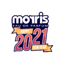 Happy New Year Sticker by Morris Parfume