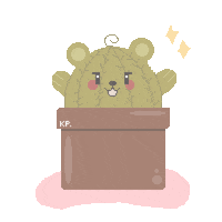 Pixel Plants Sticker by KP.