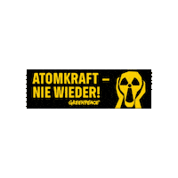 Scream Sticker by Greenpeace_Switzerland