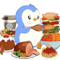 Hungry Fast Food Sticker by Pudgy Penguins