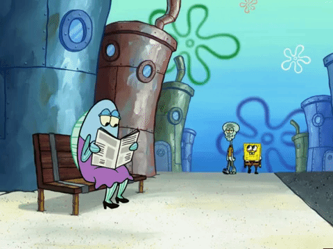 season 5 the two faces of squidward GIF by SpongeBob SquarePants