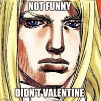 Jojos Bizarre Adventure Funny Valentine GIF
