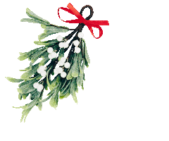 Kissing X-Mas Sticker by butlers_com
