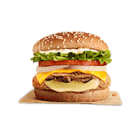 veggie burger hamburger Sticker by Burger King