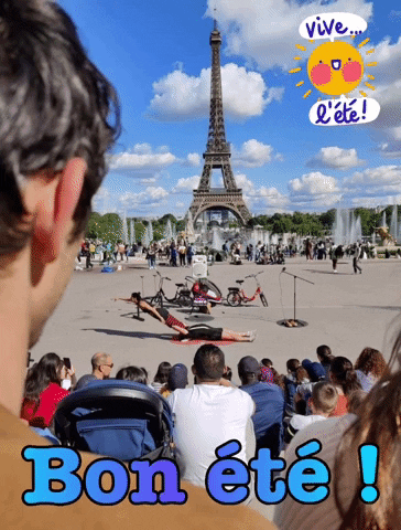 leclownbresilien giphyattribution summer paris july GIF