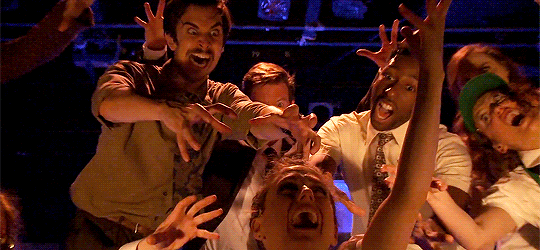 team starkid zombie GIF