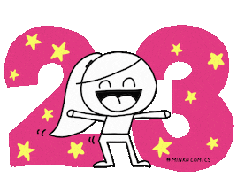 Happy New Year Sticker