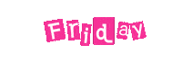 Text Friday Sticker
