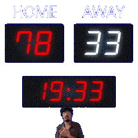 33 Away Sticker