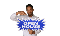 Open House Realtor Sticker by AllCaliforniaMortgage