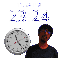 11 Pm Sticker