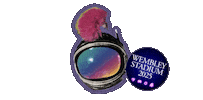 Chris Martin Helmet Sticker by Coldplay