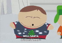 eric cartman snow GIF by South Park 