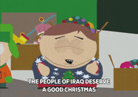 eric cartman christmas GIF by South Park 