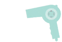 beauty hair Sticker by Blush and Blow London