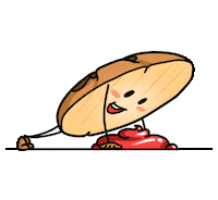 Animation Chocolate Sticker