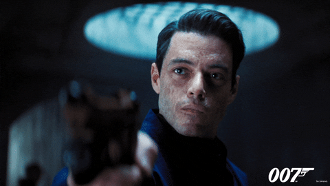 Rami Malek Gun GIF by James Bond 007
