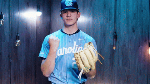 University Of North Carolina Baseball GIF by UNC Tar Heels