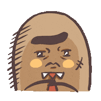 DrauciaJYStudio ok nod bobo tata Sticker