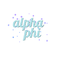 Aphi Sticker by Alpha Phi UBC