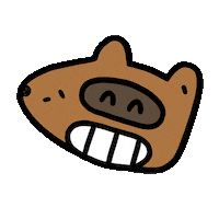 Happy Cheese Sticker by Debbie Fong