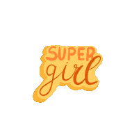 Super Girl Sticker